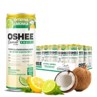 Napoje gazowane - 24x OSHEE IGA gazowana woda kokosowa cytryna limonka 250 ml - miniaturka - grafika 1