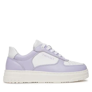 Sneakersy TWINSET 251GCJ01E Fioletowy - Sneakersy damskie - miniaturka - grafika 1
