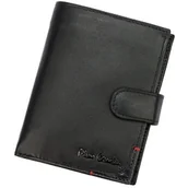 Portfele - Portfel Męski PIERRE CARDIN Skóra Licowa RFID Duży Pionowy Z Zapięciem MATOWY 331A 13 x 10 x 3 [cm] - miniaturka - grafika 1