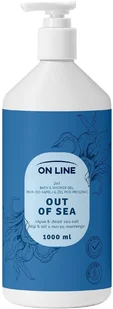 ON LINE Płyn do kąpieli i żel pod prysznic 2w1 Out of Sea 1000 ml - Kosmetyki do kąpieli - miniaturka - grafika 1