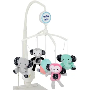 Karuzelka nad łóżeczko Zoo Baby Mix - Pozytywki dla dzieci - miniaturka - grafika 1
