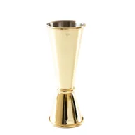 Pozostałe akcesoria barmańskie - Miarka barmańska, jigger Gold 50-25 ml na prezent - miniaturka - grafika 1
