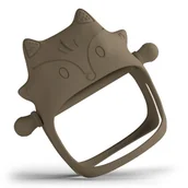 Gryzaki dla dzieci - Gryzak silikonowy Lisek NATURAL, BabySteps - miniaturka - grafika 1