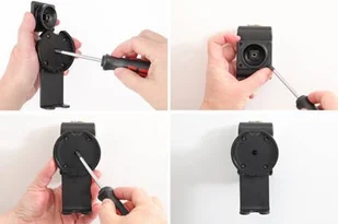 Brodit AB Uchwyt do oryginalnej ładowarki indukcyjnej MagSafe dla Apple iPhone 12 Pro z dolną podporą 216176 - Uchwyty samochodowe do telefonów - miniaturka - grafika 30