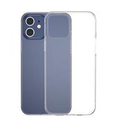 Etui i futerały do telefonów - Baseus Simple Case Elastyczne żelowe etui iPhone 12 mini Przezroczysty ARAPIPH54N-02 - miniaturka - grafika 1