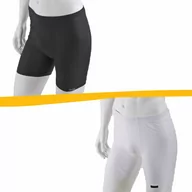 Bielizna sportowa damska - SILUET wydłużone bokserki - damskie .XL .czarny - miniaturka - grafika 1