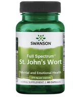 Suplementy naturalne - Swanson St. Ziele dziurawca, 375 mg, 60 kapsułek - miniaturka - grafika 1