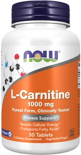 L-Carnitine 1000 mg (50 tab.) - Aminokwasy - miniaturka - grafika 1