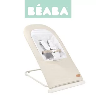 Beaba,  Leżaczek składany Eazy Relax Greige - Leżaczki i huśtawki - miniaturka - grafika 1