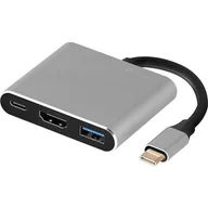 Adaptery i przejściówki - Tracer A-1, USB-C, HDMI 4K, USB 3.1, PDW 100W TRAPOD46847 - miniaturka - grafika 1