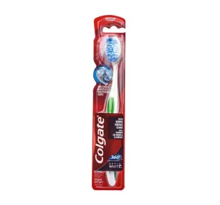 Colgate Szczoteczka Optic White 360 medium - Szczoteczki do zębów - miniaturka - grafika 1