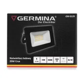 Oświetlenie warsztatowe - Naświetlacz LED 20 W 1800 lm 6000 K IP65 - miniaturka - grafika 1