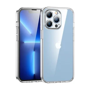 Joyroom Star Shield Case etui pokrowiec do iPhone 13 Pro Max sztywna obudowa przezroczysty (JR-BP913 transparent) JR-BP913 transparent - Etui i futerały do telefonów - miniaturka - grafika 1