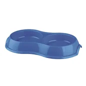 Miski dla kotów - Trixie Miska plastikowa podwójna 2 × 0.2 l/o 11 cm - miniaturka - grafika 1