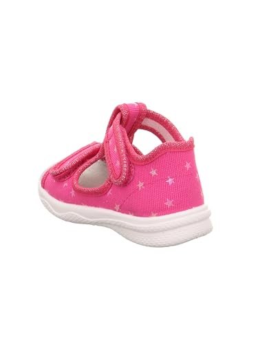 Superfit Chłopcy dziewczęcy Polly kapcie domowe, różowe 5510, 22 EU