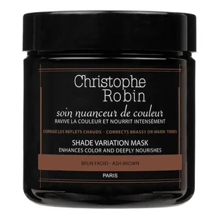 CHRISTOPHE ROBIN Shade Variation Care - Maska do włosów w kolorze chłodnego brązu - Maski do włosów - miniaturka - grafika 2