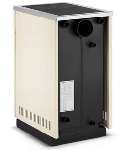 Kuchnia węglowa piec kominek z płaszczem wodnym CO 10-12kW (kolor: beż / biały, średnica wylotu spalin: 120 mm) - spełnia anty-smogowy EkoProjekt 99681702 - Kuchnie węglowe - miniaturka - grafika 6