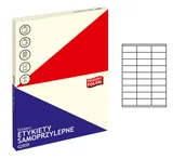 Etykiety samoprzylepne i bloki etykiet - Grand Etykiety uniwersalne 70x32/27 białe (100) - miniaturka - grafika 1
