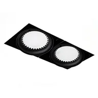 Oprawy, klosze i abażury - Light&More PP 618/2 BK OPRAWA HALOGENOWA LED WPUSZCZANA OCZKO BEZRAMKOWA REGULOWANA CZARNY ES111 QR111 AR111 GU10 G53 LM 618/2 BK - miniaturka - grafika 1