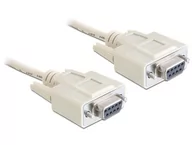 Złącza, przejściówki, adaptery - Delock Kabel Transmisyjny RS232 9F/9F 5m - miniaturka - grafika 1