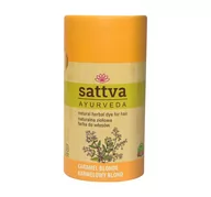 Farby do włosów i szampony koloryzujące - Sattva Henna karmelowy blond eco 150 g - miniaturka - grafika 1