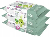 Chusteczki nawilżane - CLEANIC BABY chusteczki nawilżane VEGE MILK Bio do skóry wrażliwej 3x50 szt - miniaturka - grafika 1