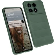 Etui i futerały do telefonów - Bizon Pancerne etui Case Tur do Xiaomi Poco F6 Pro, ciemnozielone - miniaturka - grafika 1