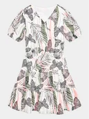 Sukienki i spódniczki dla dziewczynek - Guess Sukienka codzienna J3GK04 WFGJ0 Kolorowy Regular Fit - miniaturka - grafika 1