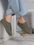 Espadryle damskie - Emu Australia Półbuty Damskie Agonis Mac Smoke-39 - miniaturka - grafika 1