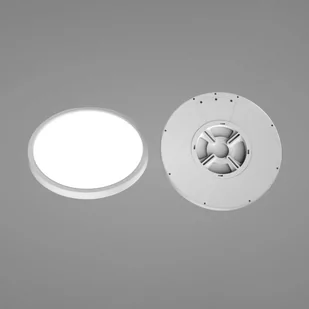 Biała tarcza LED ⌀40 na zwisach PND-72836-400R-32W-WH z serii ALATA - Lampy sufitowe - miniaturka - grafika 2