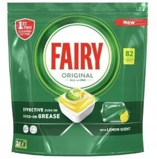 Fairy Original Kapsułki do Zmywarki Lemon 82sztuki - Środki do zmywarek - miniaturka - grafika 1