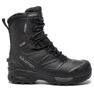 Buty trekkingowe męskie - Trekkingi Salomon Toundra Pro Cswp 404727 27 G0 Czarny - miniaturka - grafika 1