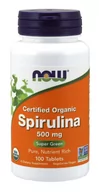 Suplementy naturalne - Now Foods Spirulina Organic 1000 mg/120 tabl.(Now Fods) TT001158 - miniaturka - grafika 1