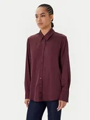 Koszule damskie - Guess Koszula A114 Bordowy Regular Fit - miniaturka - grafika 1