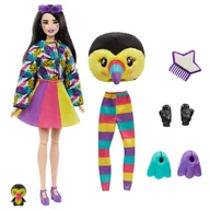 Lalki dla dziewczynek - Lalka Barbie® Cutie Reveal™, z tukanem - miniaturka - grafika 1