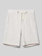 Spodnie i spodenki dla chłopców - Bermudy z fakturowanym wzorem - miniaturka - grafika 1