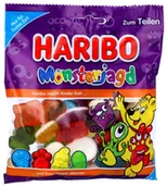 Żelki - Haribo, żelki pianki Monsterjagd Potwory, 6 smaków, 175g - miniaturka - grafika 1