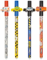 Długopisy - Długopis wymazywalny STRIGO pojazdy 0,5mm mix wzorów wkład niebieski 1szt. /SSC186/ - miniaturka - grafika 1