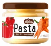 Pasty warzywne - LEWIATAN PASTA VEGELOGY PAPR-MARCH 180G - miniaturka - grafika 1