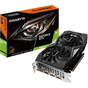 Gigabyte Karta graficzna GeForce GTX 1660 Ti 6GB GDDR6 GV-N166TD6-6GD GV-N166TD6-6GD - Karty graficzne - miniaturka - grafika 1