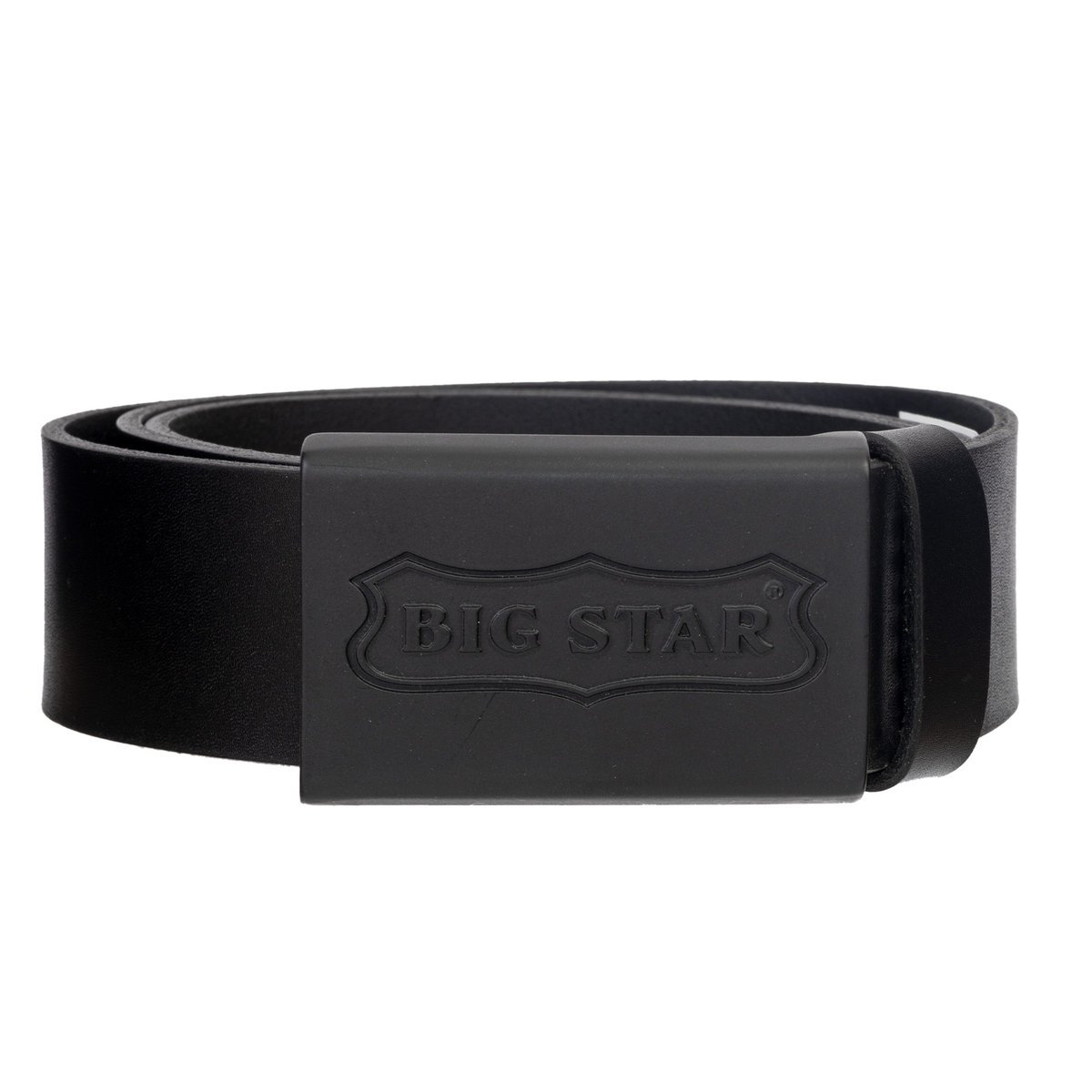 Pasek Męski Big Star skórzany HH674146 Czarny 115