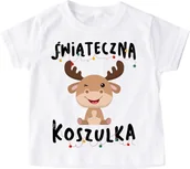 Koszulki dla dziewczynek - Koszulka świąteczna dla dziecka - miniaturka - grafika 1