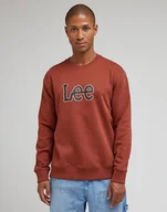 Bluzy męskie - Męska bluza nierozpinana Lee CORE XL - miniaturka - grafika 1