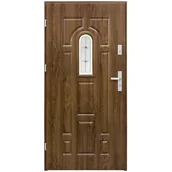 Drzwi zewnętrzne - Drzwi zewnętrzne Malachit orzech 90 cm prawe Splendoor - miniaturka - grafika 1