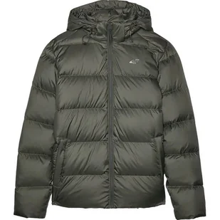 Kurtka puchowa męska TDJAM513 4F - Kurtki i kamizelki sportowe męskie - miniaturka - grafika 1