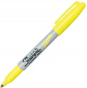 Markery permanentne - Marker permanentny Sharpie Fine neon żółty - miniaturka - grafika 1