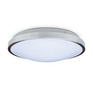 Lampy ogrodowe - Kobi Plafon E27 2x okrągły 34cm ROMERO (PHR) aluminium klosz mleczny IP20 (10) - miniaturka - grafika 1
