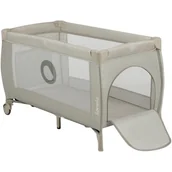 Łóżeczka i kojce - LIONELO Stefi Plus Łóżeczko turystyczne Beżowy - miniaturka - grafika 1
