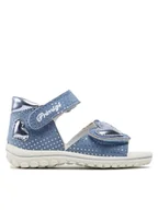 Buty dla dziewczynek - Primigi Sandały 3860800 Niebieski - miniaturka - grafika 1
