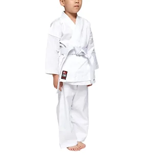 LEONE 1947, Karateji Traning,Unisex, Biały, 120, AB400 - Kimona, stroje i obuwie - miniaturka - grafika 1